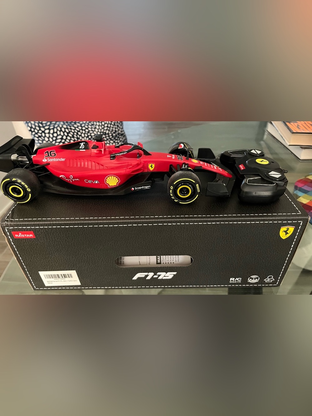Ferrari Red Remote Control F1 Race Car Toy